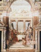 Giovanni Battista Tiepolo Cleopatra-s Banquet oil painting artist